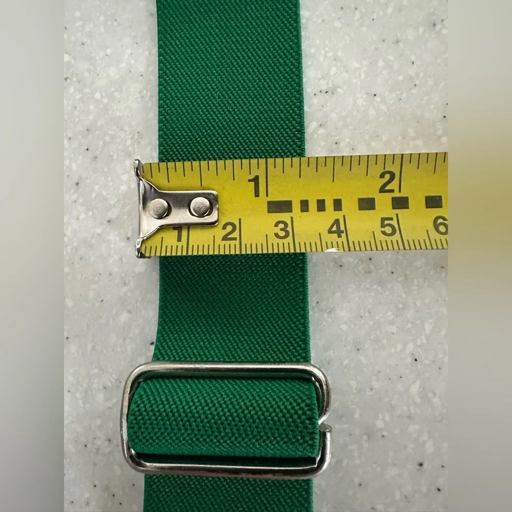 Adidas ADJUSTABLE ELASTIC BASEBALL BELT! Youth 18” - 32”. Green. Softball.